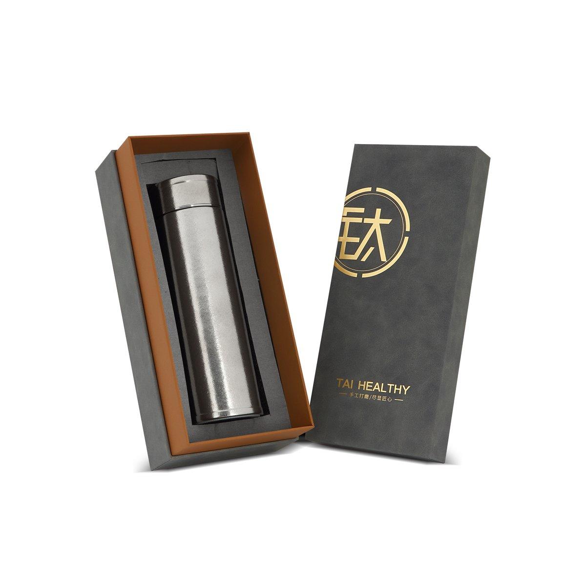 Titanyum Gövde Süzgeçli Termos 450 ml - 5