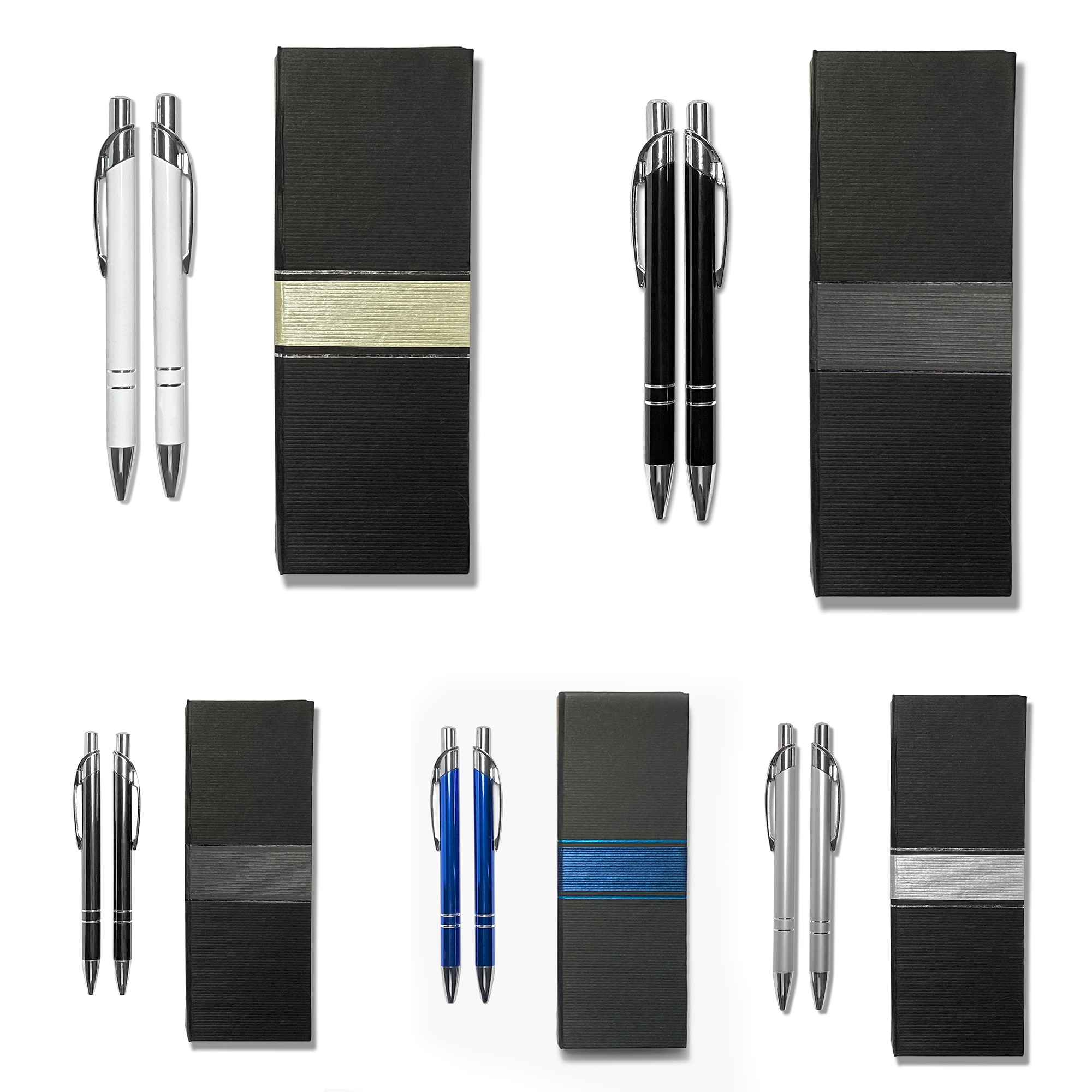 Metal Tükenmez - Versatil Kalem Seti