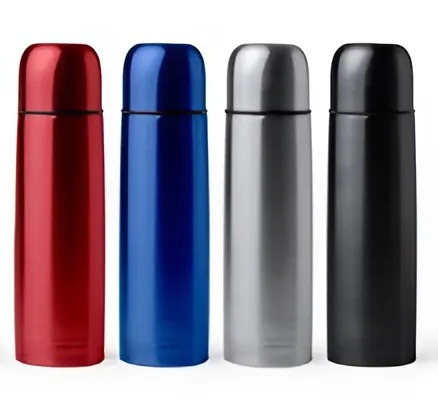 Aç / Kapa Bardak Kapaklı Çelik Termos 500 ml