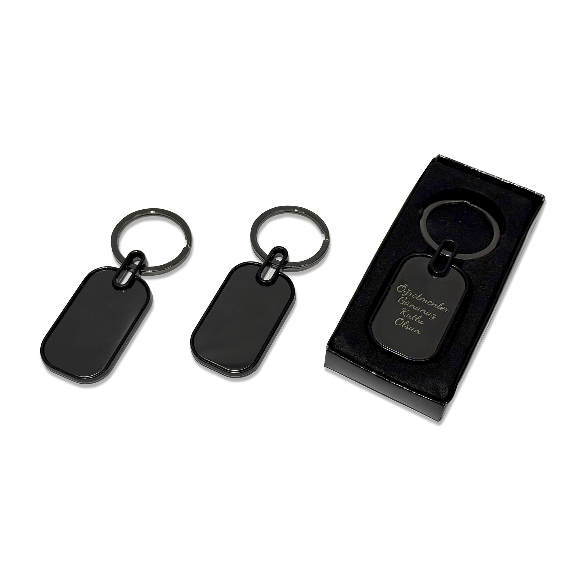 A-1 - Metal Anahtarlık - Füme