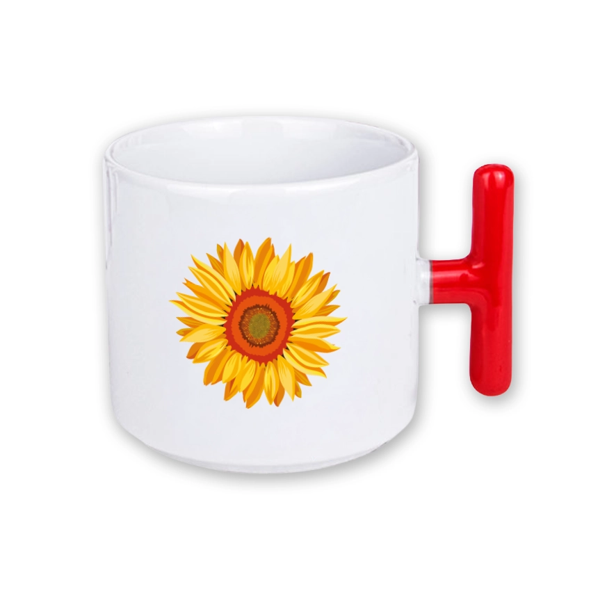 Süblimasyon Porselen T Kupa - 4