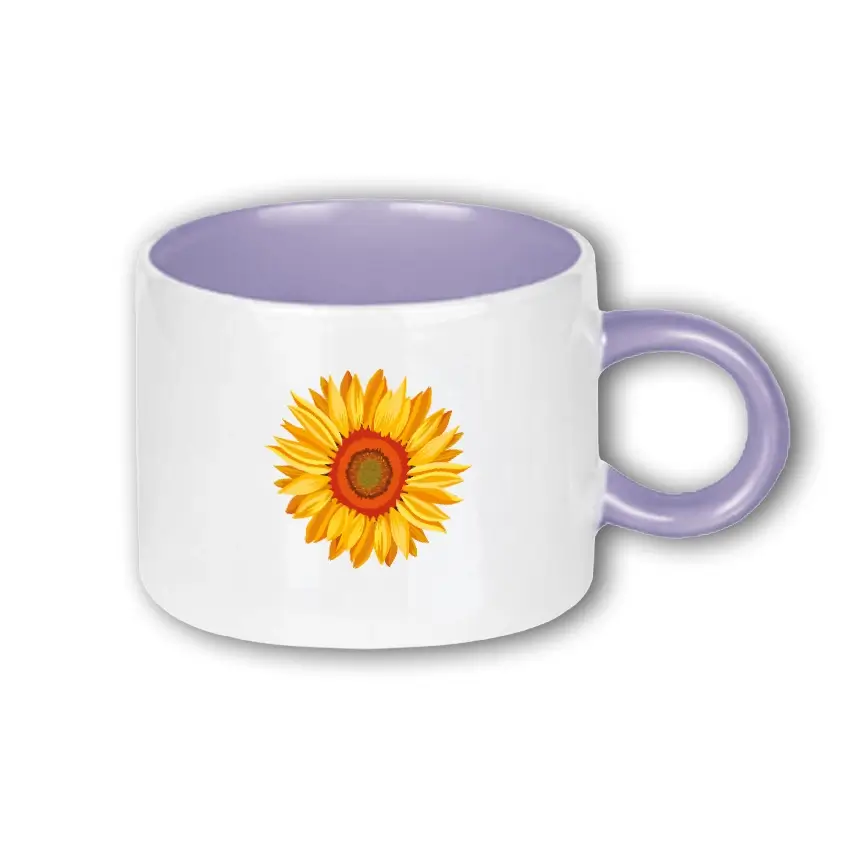 Süblimasyon Motto Porselen Kupa - 4