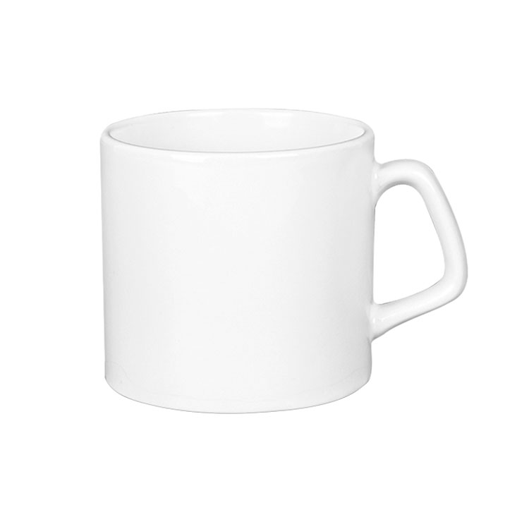 Süblimasyon Beyaz Kısa Porselen Kupa