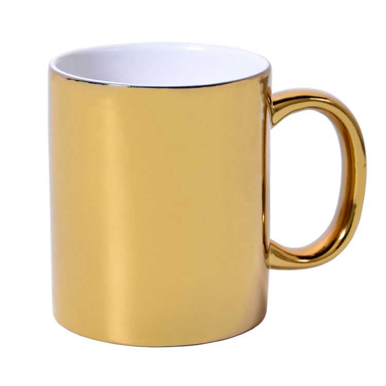 Süblimasyon Gold Porselen Kupa