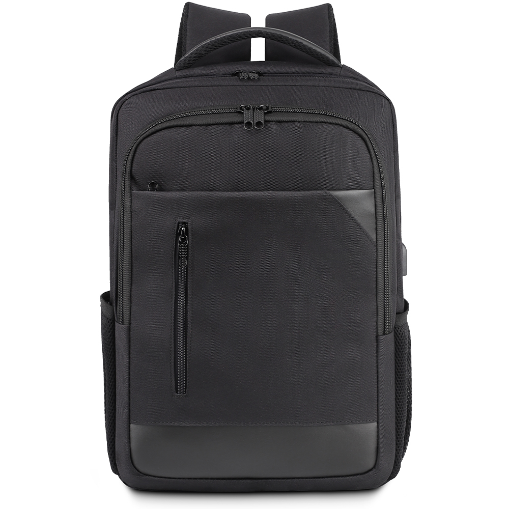 USB Özellikli Promosyon Sırt Çantası - Siyah