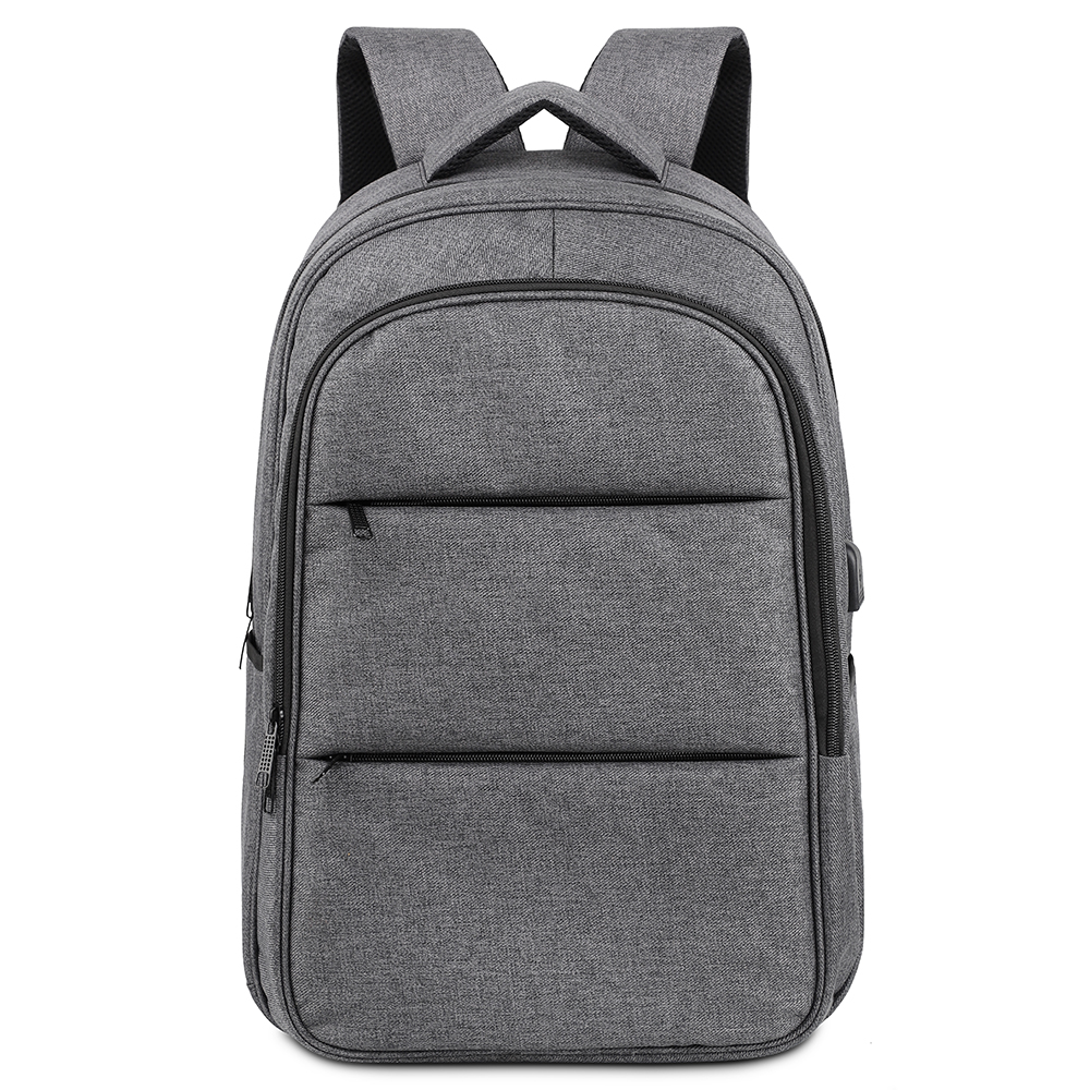 USB Özellikli Promosyon Sırt Çantası - Gri