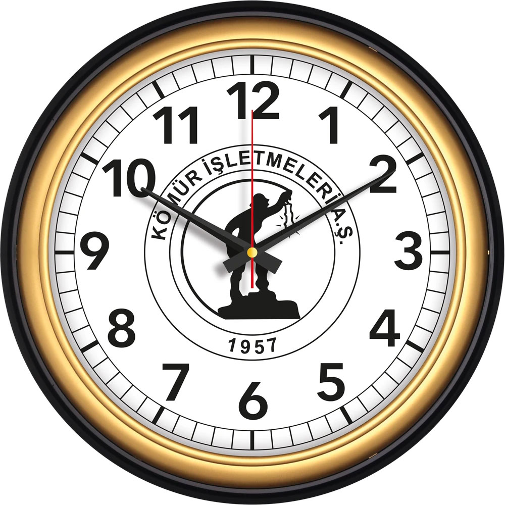 Plastik Duvar Saati - 1