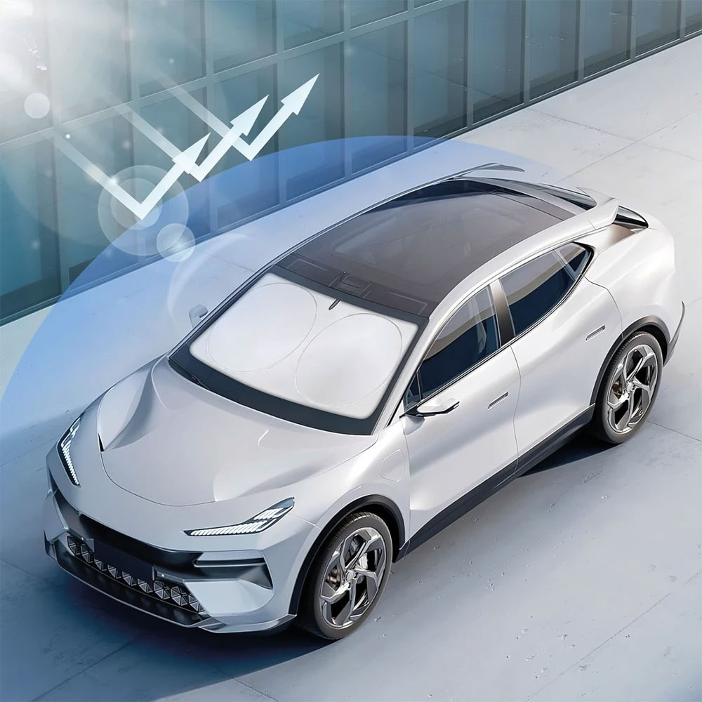 Metalize Oto Güneşliği - 4