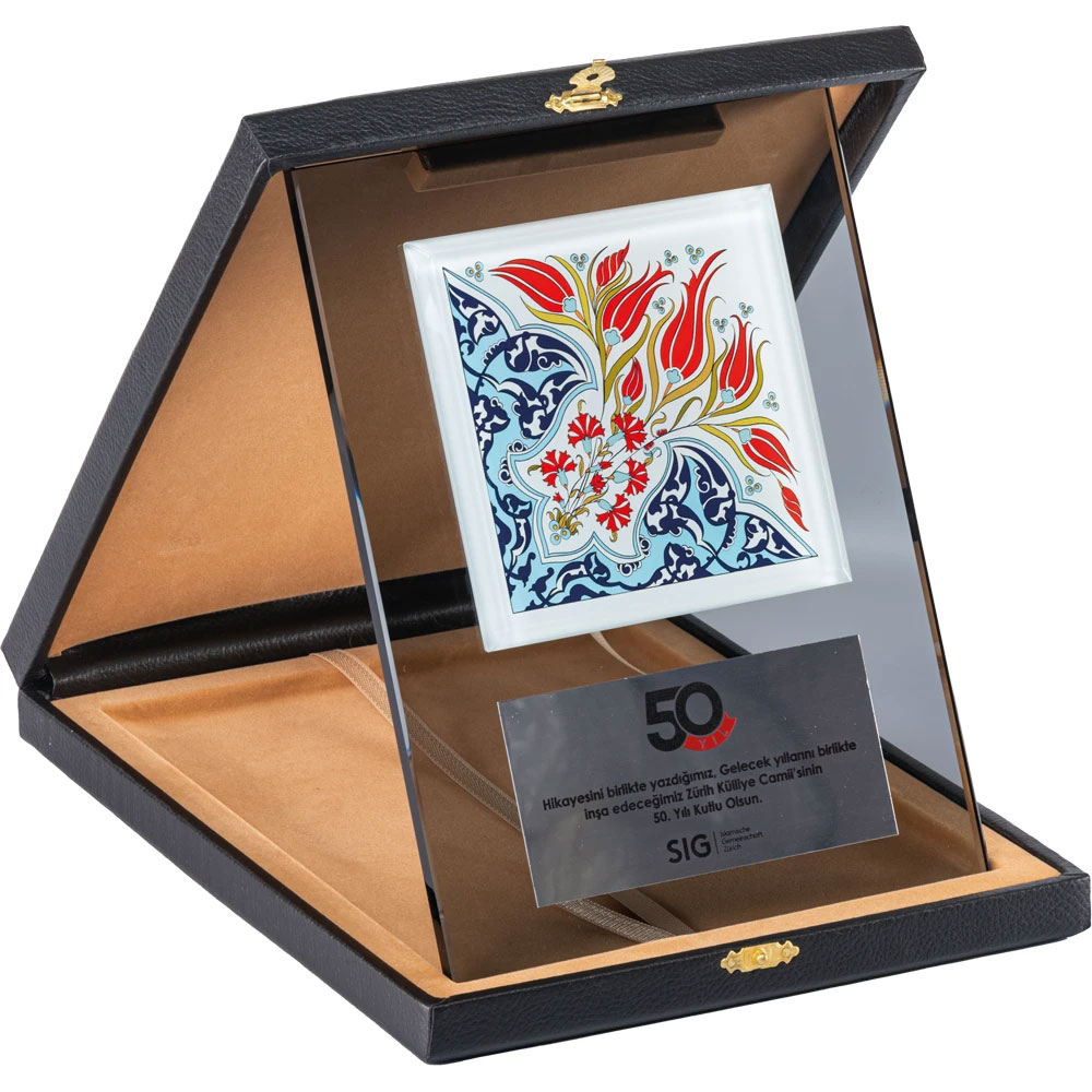 Kutulu Kristal Plaket - 1