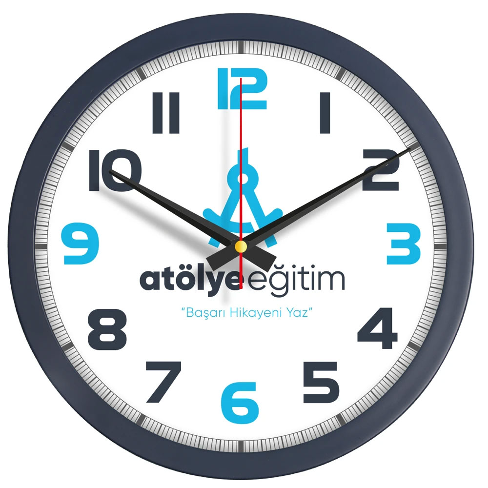 Plastik Duvar Saati - 1