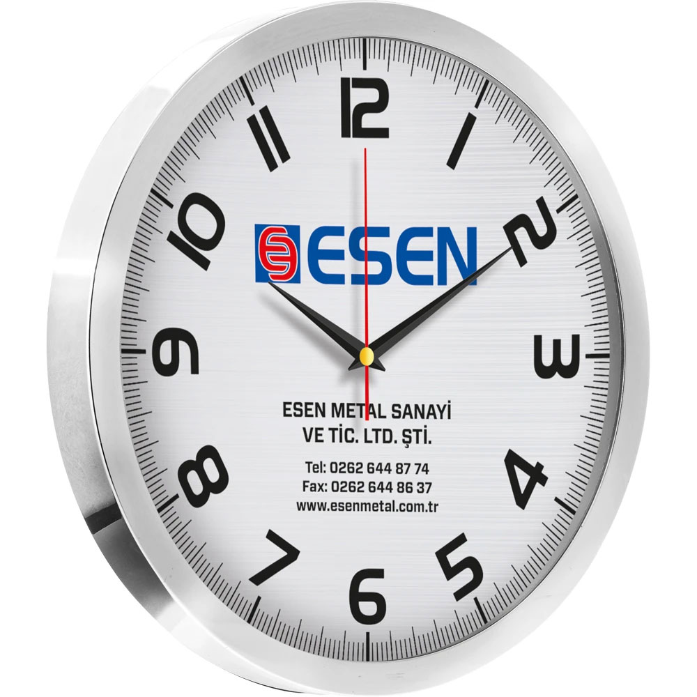 Metal Duvar Saati - 1